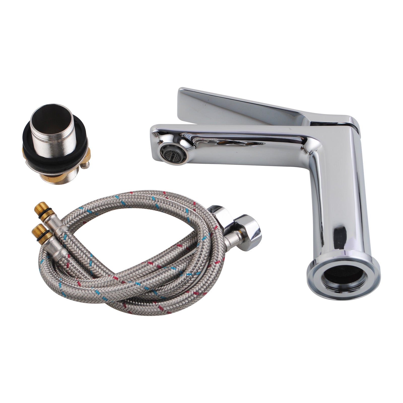 RUSHY Chrome Short Basin Mixer